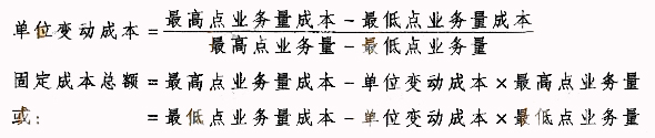 高低点法